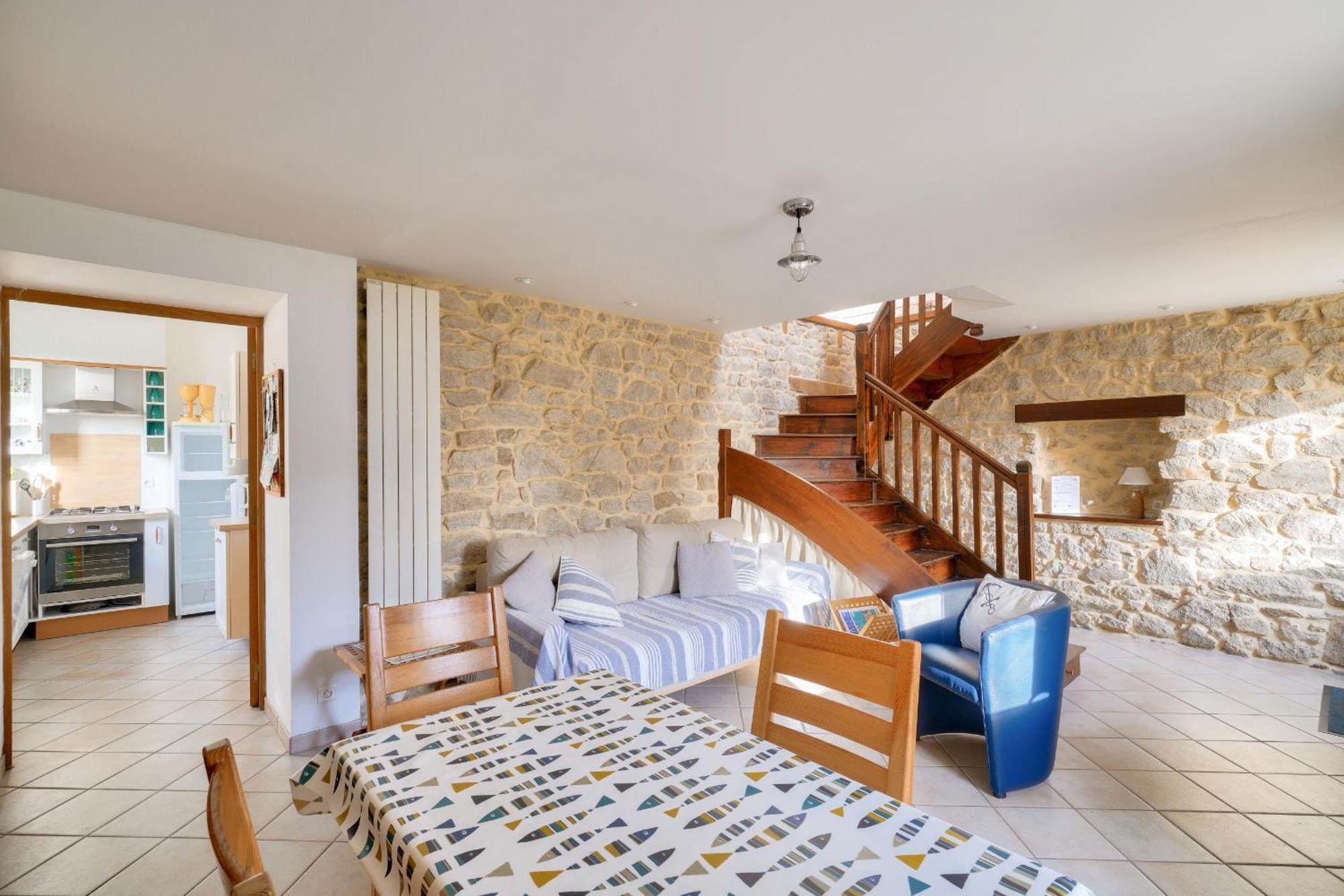 Pont L'Abbe, Maison Avec Jardin Pour 4 Exterior foto